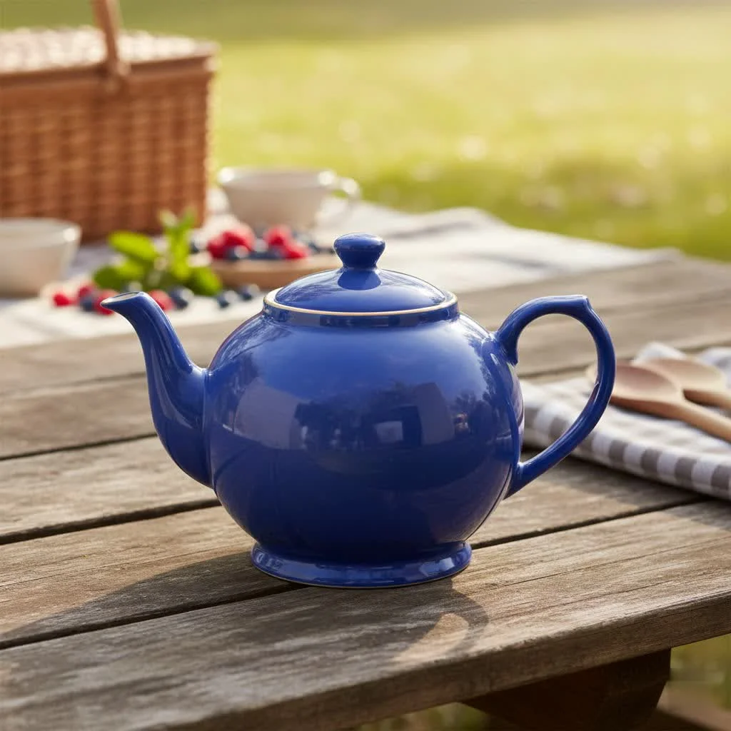 All-Clad Tea Pot on a stovetop
