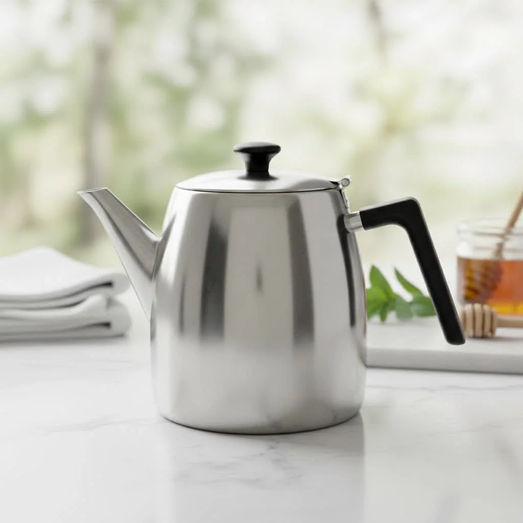 Hot water pot for tea brewing